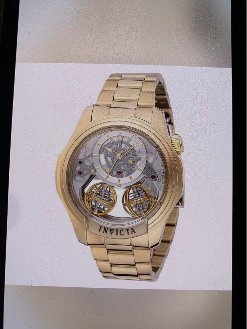 Invicta specialty twin axis mens watch